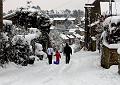 Paines Hill in the snow